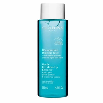 Clarins Gentle Eye Makeup Remover, 125ml – Soothing Eye Makeup Remover for Waterproof & Long-Wear Makeup