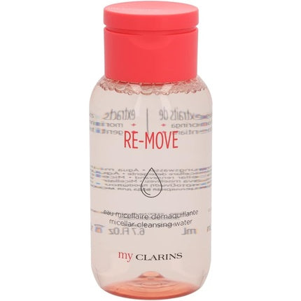 Clarins My Clarins Re-Move Micellar Cleansing Water, 200ml | Gentle Makeup Remover & Facial Cleanser