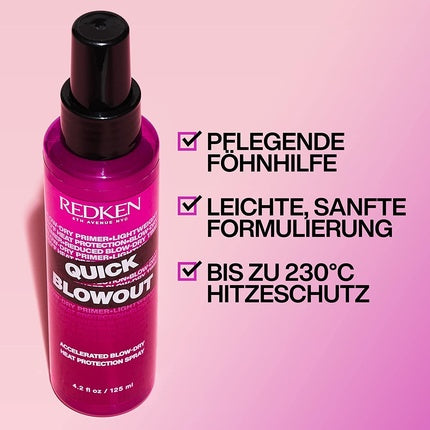 Redken Styling Spray with Heat Protection up to 230eC, 125ml Heat Protectant Hair Styling Spray