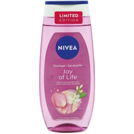 Nivea Joy of Life Shower Gel, 250ml | Refreshing Moisturizing Body Wash