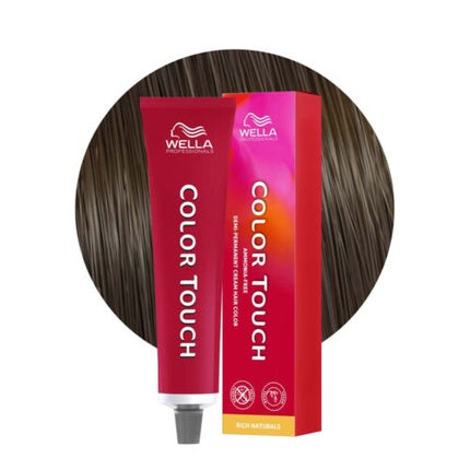 Wella Color Touch Rich Naturals 5/3 Light Golden Brown Demi-Permanent Hair Color, 60ml
