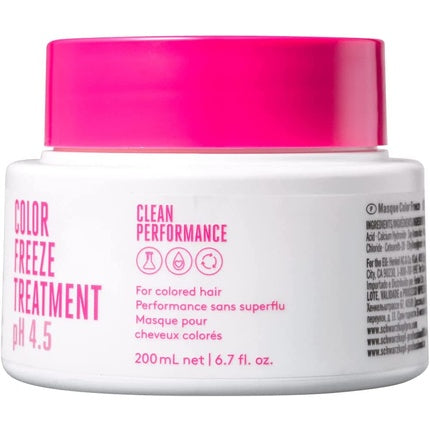 Schwarzkopf Professional BC Bonacure Color Freeze Treatment, 200ml – Deep Conditioning Hair Mask for Colour-Treated Hair