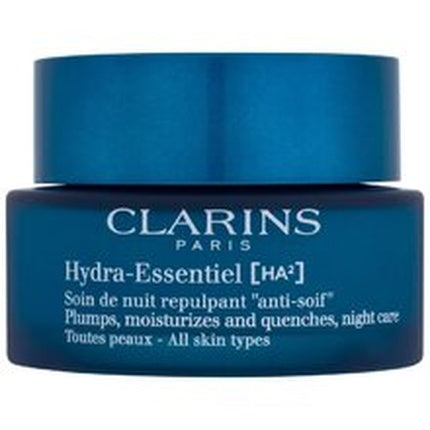 Clarins Hydra-Essentiel Night Cream, 50ml – Overnight Hydrating Face Moisturizer for Soft, Smooth & Radiant-Looking Skin