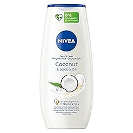 Nivea Shower Gel All Skin Types Coconut & Jojoba Oil, 750ml Moisturising Body Wash