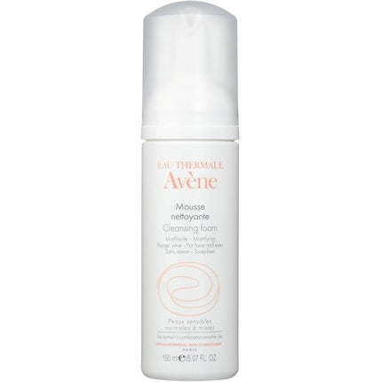 Avène Cleansing Foam for Face & Eyes, 150ml Gentle Foaming Cleanser