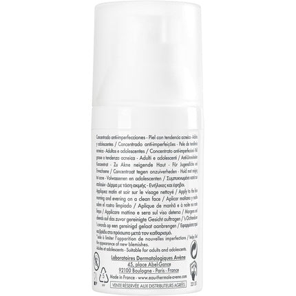 Avène Cleanance Comedomed Anti-Blemish Concentrate, 30ml Lightweight Moisturizer for Blemish-Prone Skin