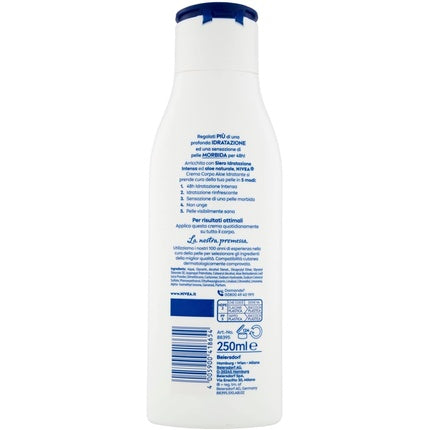 Nivea Aloe Moisturising Body Lotion, 250ml Daily Hydrating Lotion for Normal to Dry Skin
