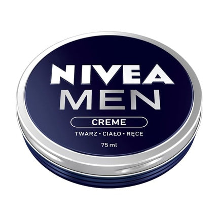 Nivea Men Creme Nourishing Moisturizer for Body, Face & Hands, 75ml