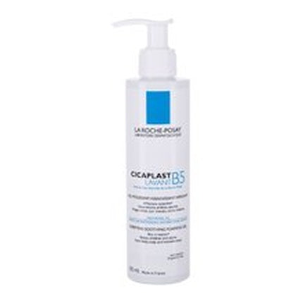 La Roche-Posay Cicaplast B5 Purifying Soothing Foaming Gel, 200ml – Gentle Cleansing Gel for Sensitive Face & Body Skin