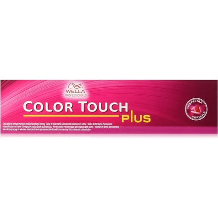 Wella Professionals Color Touch Plus Hair Colour 55/06 Intense Light Brown Natural Mahogany, 60ml for Grey Hair