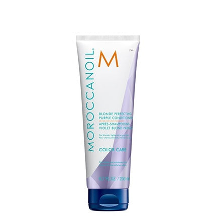 Moroccanoil Blonde Perfecting Purple Conditioner | Color Care Conditioner for Blonde, Lightened & Grey Hair
