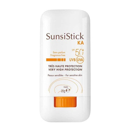 Avène SunSistick KA SPF 50+ Sunscreen Stick for Sensitive Skin, 20g High Protection Sun Care