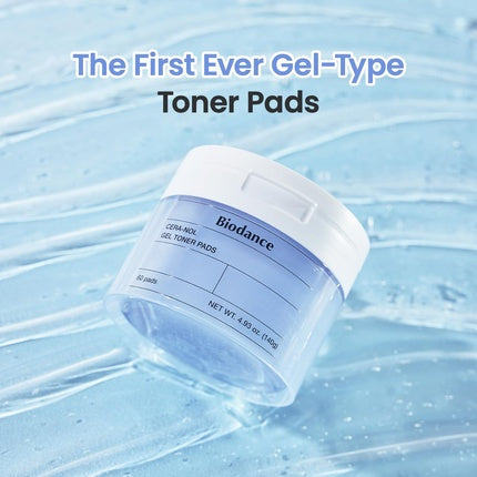 Biodance Cera-Nol Gel Toner Pads Soothing Moisturizing Toner Pads for Hydrated Skin
