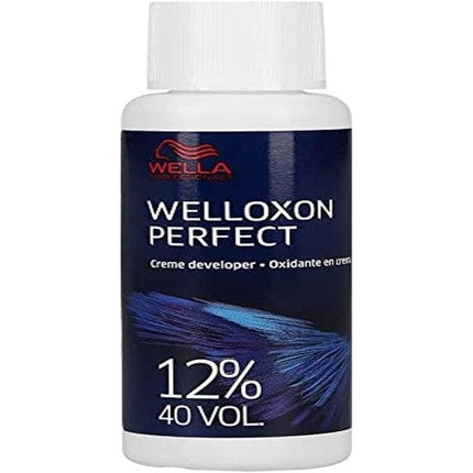 Wella Professionals Welloxon Perfect 12% 40 Vol Developer, 60ml | Professional Hair Color Oxidant