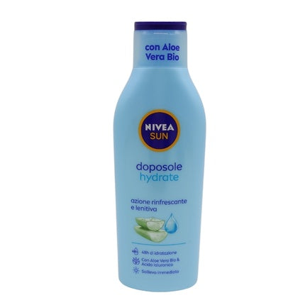 Nivea Moisturizing After Sun Milk with Aloe Vera, 200ml Soothing & Hydrating Body Lotion