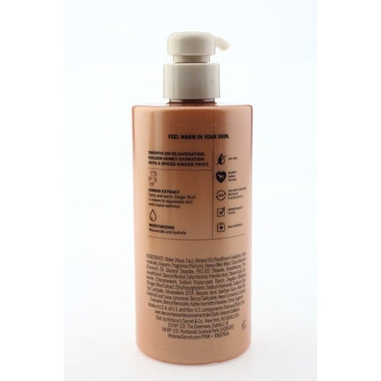 Victoria's Secret PINK Honey Ginger Rejuvenating Body Lotion 14 fl oz, 414ml | Nourishing Moisturizing Body Lotion