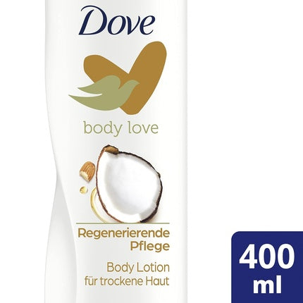 Dove Body Love Regenerating Care Body Lotion Coconut & Almond Scent, 400ml