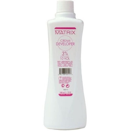 Matrix SoColor 3% Cream Developer 10 Volume Professional Hair Color Developer