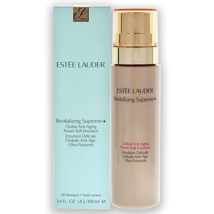 Estee Lauder Revitalizing Supreme+ Global Anti-Aging Power Soft Emulsion for Women, 100ml (3.4oz)