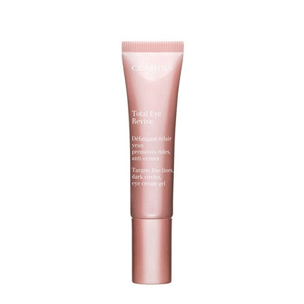 Clarins Total Eye Revive Eye Cream-Gel, 15ml Refreshing Eye Treatment for Puffiness & Fine Lines