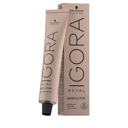 Schwarzkopf Professional IGORA Royal Absolutes 8-140 Light Blonde Clear Ash Beige Permanent Hair Colour, 60ml