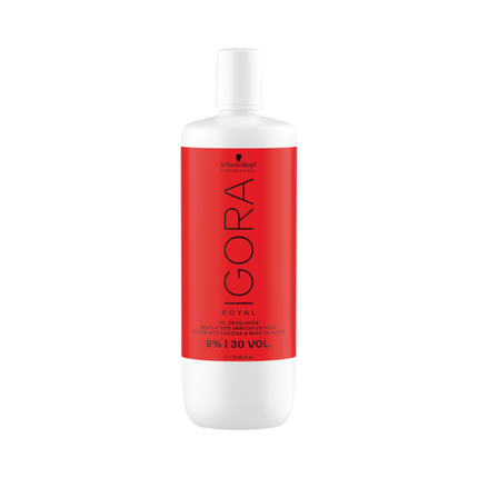 Schwarzkopf Professional IGORA ROYAL Color & Care Oil Developer 9% (30 Vol.), 1000ml | Professional Cream Developer