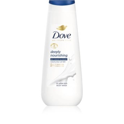 Dove Deeply Nourishing Shower Gel, 400ml Moisturizing Body Wash for Dry Skin