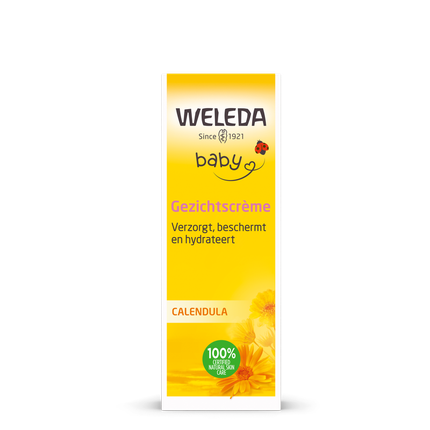 Weleda Calendula Face Cream | Gentle Daily Moisturizing Face Cream for Babies & Sensitive Skin