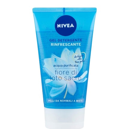Nivea Refreshing Facial Cleansing Gel, 150ml | Daily Face Wash for Normal & Combination Skin