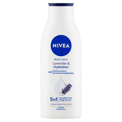 Nivea Moisturizing Body Lotion Lavender, 400ml Hydrating Body Lotion for Soft & Smooth Skin