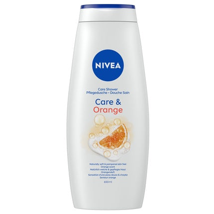 Nivea Care & Orange Shower Gel, 650ml