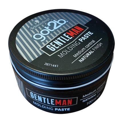 Got2b Gentleman Molding Paste, 100ml Flexible Hold Hair Styling Paste