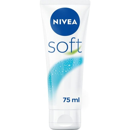 Nivea Soft Intensive Moisturizing Cream, 75ml Lightweight Face, Hand & Body Moisturizer with Jojoba Oil & Vitamin E