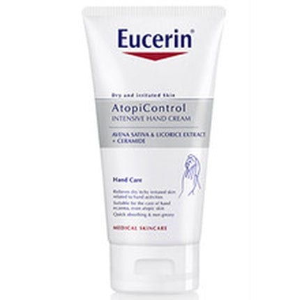 Eucerin AtopiControl Hand Cream, 75ml – Soothing Hand Cream for Dry, Sensitive & Atopic-Prone Skin
