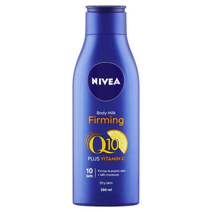 Nivea Nourishing Firming Body Lotion Q10 Energy, 250ml Moisturising Lotion for Firmer-Looking Skin