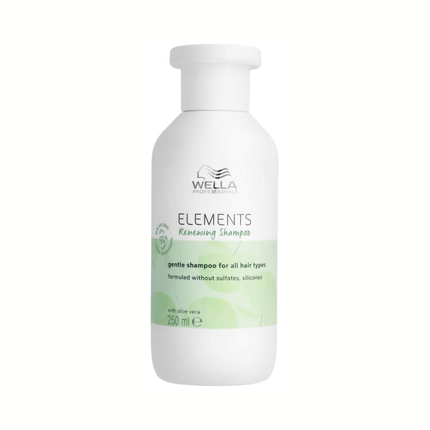Wella Professionals Elements Renewing Shampoo, 250ml Moisturizing Shampoo for All Hair Types