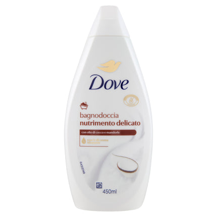 Dove Bath Additive Coconut & Almond, 450ml Nourishing Bubble Bath & Bath Soak