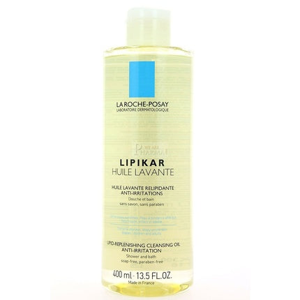 La Roche-Posay Lipikar AP+ Cleansing Bath & Shower Oil, 400ml Nourishing Body Cleanser