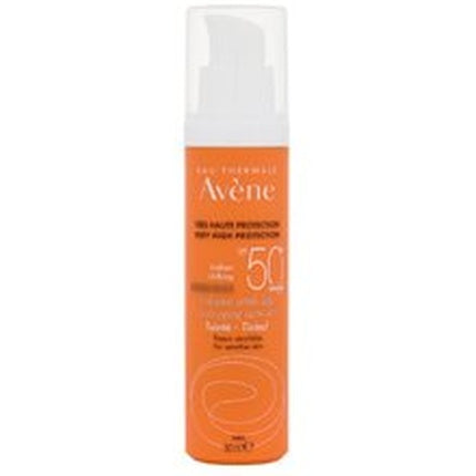 Avène Anti-Ageing Tinted Sun Care SPF 50+ Protective Face Cream, 50ml Anti-Wrinkle Tinted Sunscreen