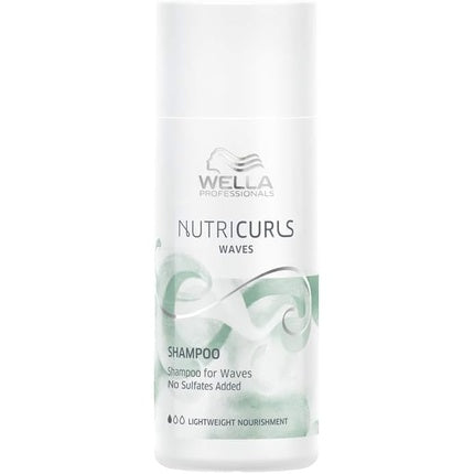 Wella Professionals Nutricurls Waves Shampoo for Wavy Hair, 50ml