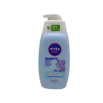 Nivea Baby Delicate Bath, 450ml Gentle Moisturizing Baby Bath Wash for Delicate Skin