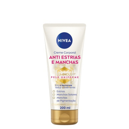 Nivea Luminous630 Body Cream for Stretch Marks & Uneven Skin Tone, 200ml