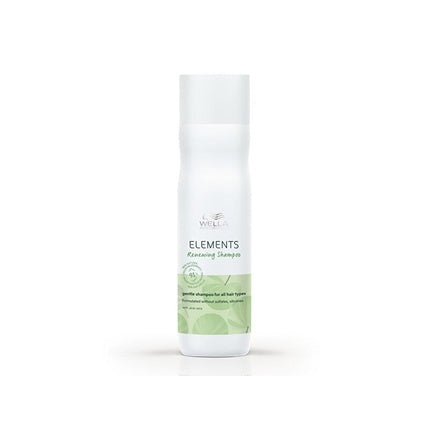 Wella Professionals Elements Gentle Renewing Shampoo, 100ml Moisturizing Shampoo for All Hair Types