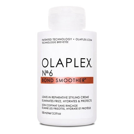 Olaplex No.6 Bond Smoother Leave-In Styling Cream, 100ml – Anti-Frizz Hair Treatment for All Hair Types