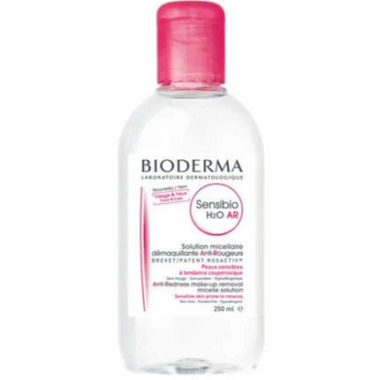 Bioderma Sensibio H2O AR Micellar Water, 250ml – Gentle No-Rinse Cleanser & Makeup Remover for Sensitive Skin