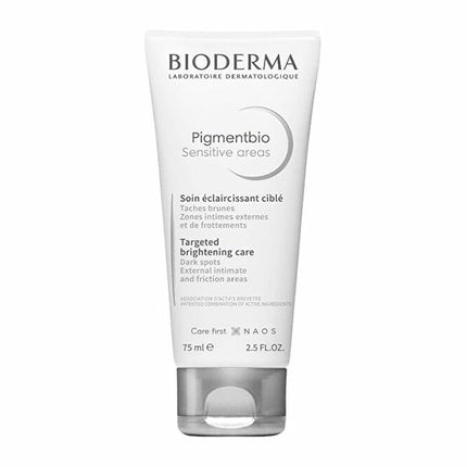 Bioderma Pigmentbio Targeted Brightening Care, 75ml | Brightening Body & Sensitive Area Care for Uneven Skin Tone