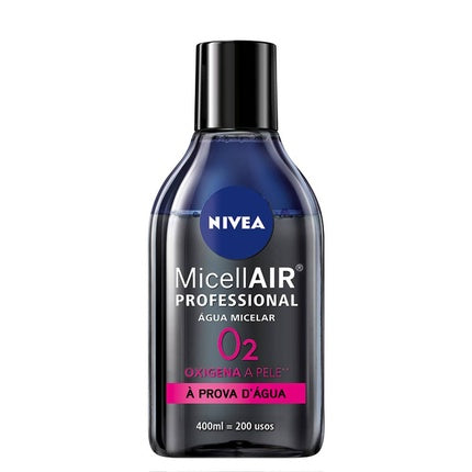 Nivea MicellAIR Micellar Water Waterproof Makeup Remover, 400ml Dual Phase Facial Cleanser