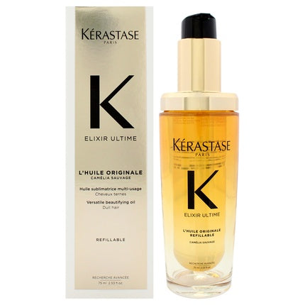 Kerastase Elixir Ultime Versatile Beautifying Hair Oil Refillable, 75ml (2.53oz)