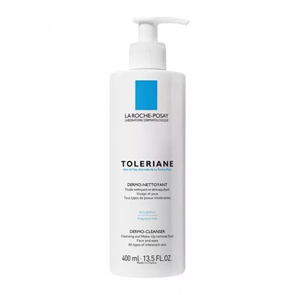 La Roche-Posay Toleriane Cleansing Emulsion, 400ml Gentle Hydrating Cleanser for Sensitive Skin