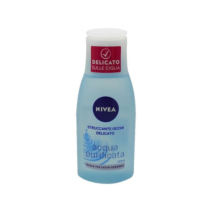 Nivea Eye Makeup Remover for Sensitive Skin, 125ml Gentle Eye Makeup Remover
